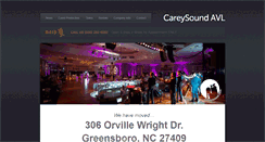 Desktop Screenshot of careysound.com
